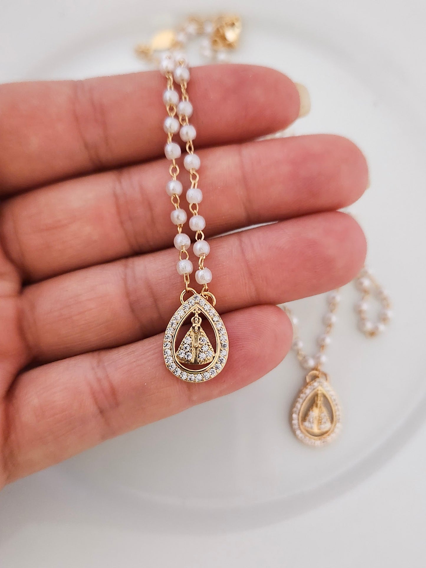 COLAR PEROLA N. S. APARECIDA