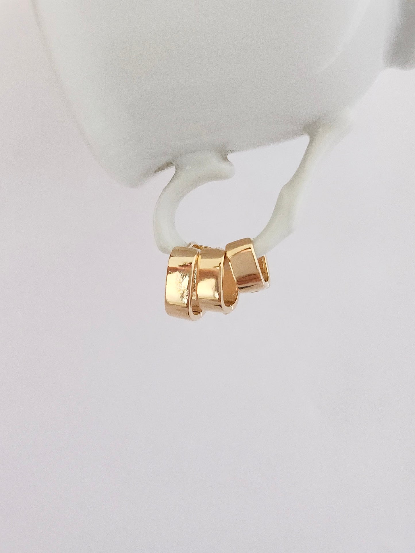 TRIO DE ARGOLAS QUADRADO