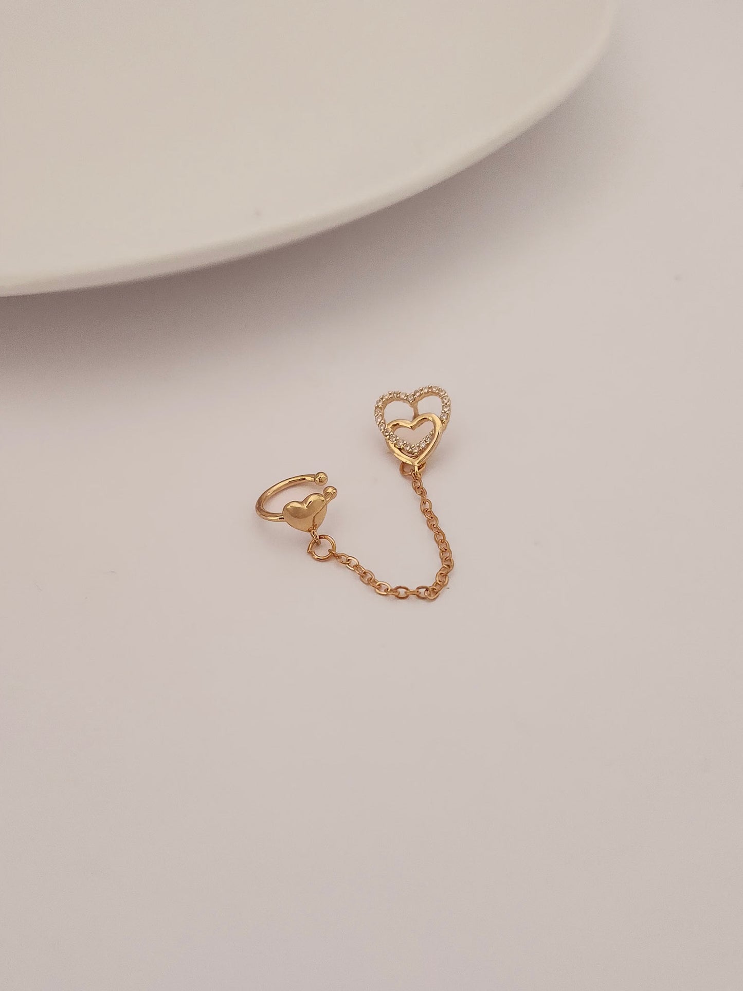 EAR LINE CORAÇÃO DUPLO