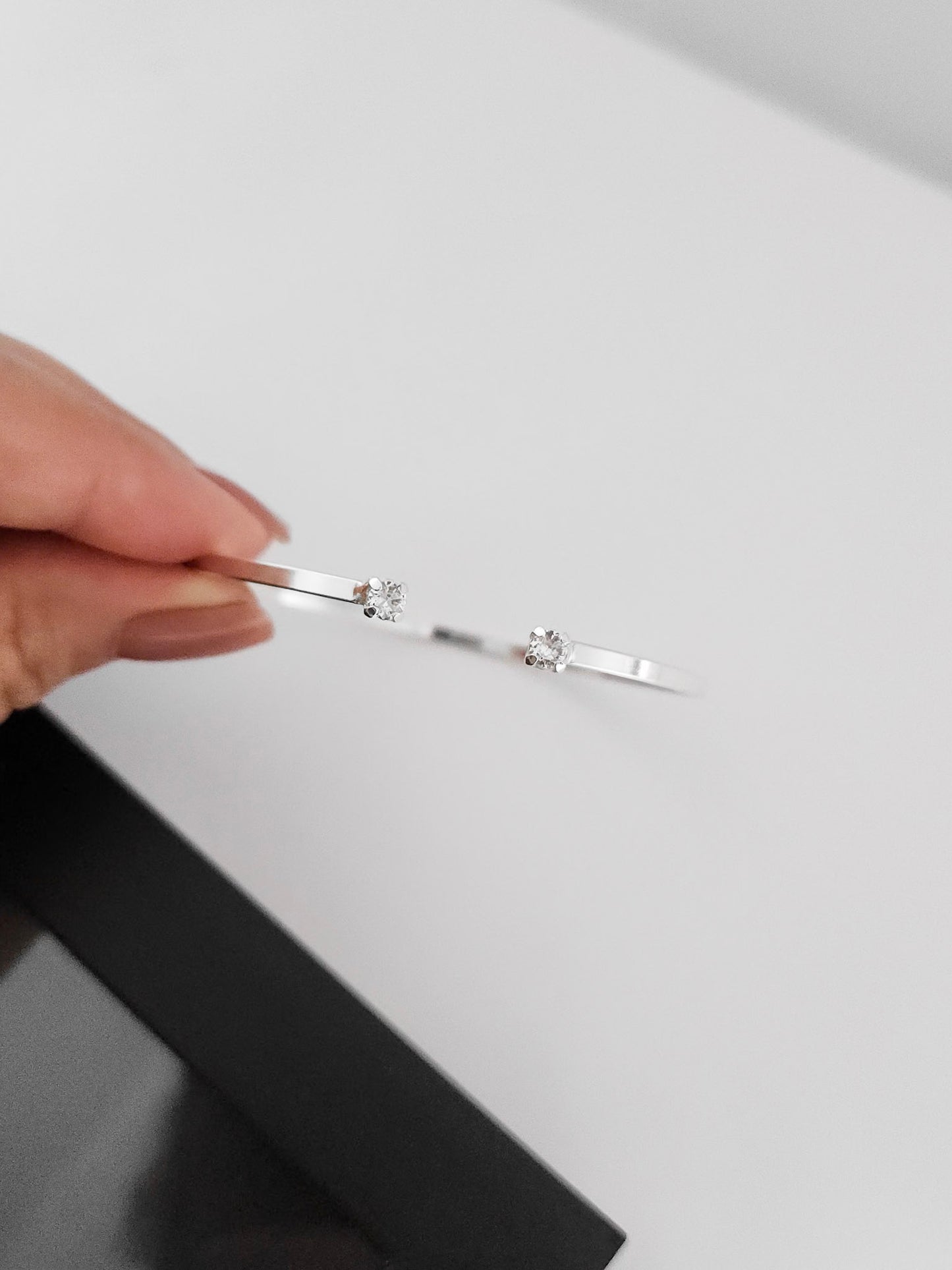 BRACELETE PONTO DE LUZ QUADRADO